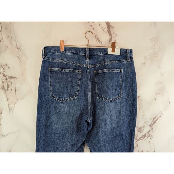 Pistola Jeans Women 31 High Rise Cropped Denim Straight Stretch Moody Button Fly - Picture 6 of 11